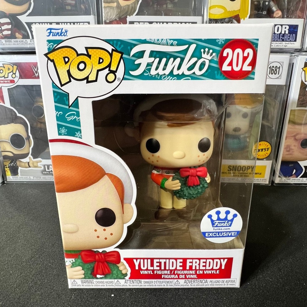 Funko Pop Yuletide Freddy 202 Holiday Funko Shop Exclusive Vinyl Figure